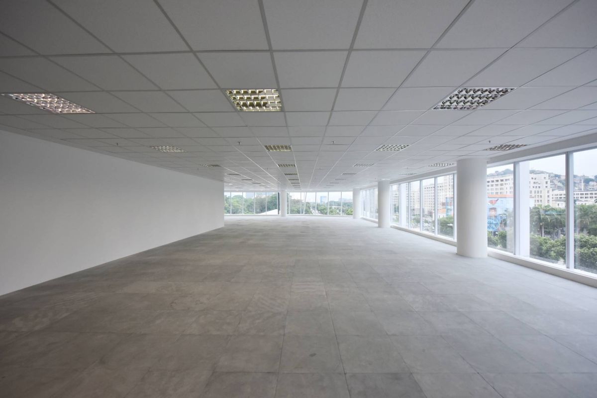 Andar corporativo no Centro/RJ - 660 m² - Salas Comerciais em Centro, Rio de Janeiro - para locação - PERENNIAL ASSESSORIA E SERVIÇOS LTDA EPP
