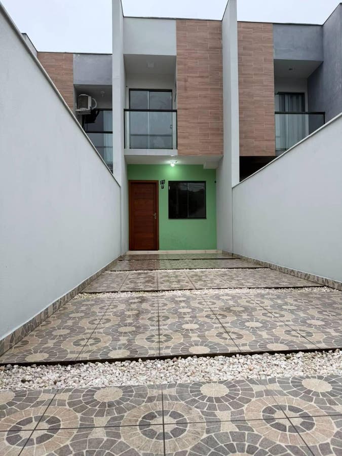 SOBRADO GEMINADO 2 SUÍTES | BAIRRO SÃO MARCOS - Sobrado Geminado em São Marcos, Joinville - à venda - Attenda Imóveis