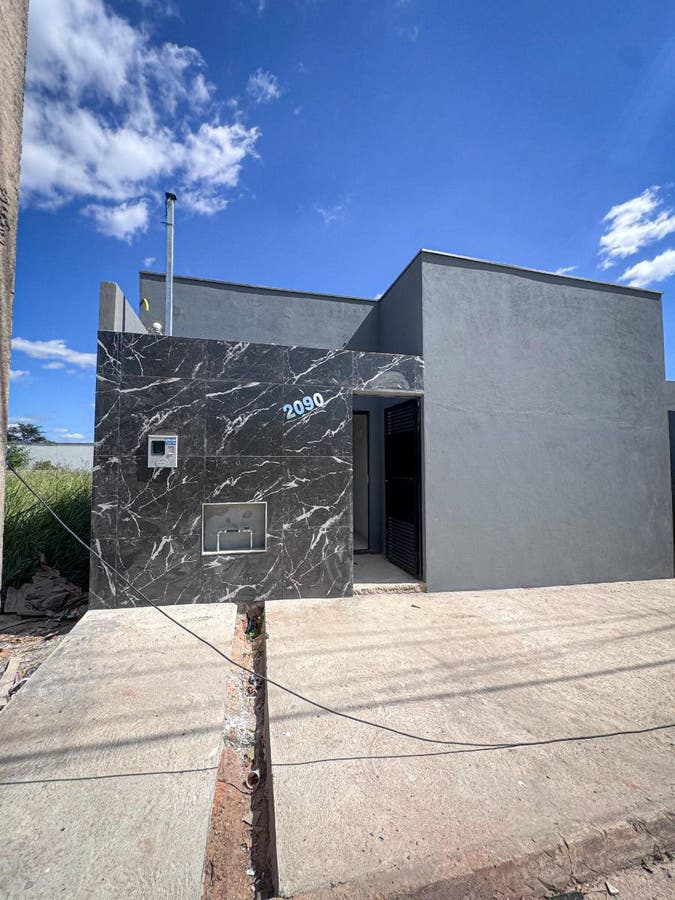Casa em Obras com 2 quartos, Cidade Nova - Nova Serrana - Casa em Cidade Nova, Nova Serrana - à venda - Imobiliária Campos