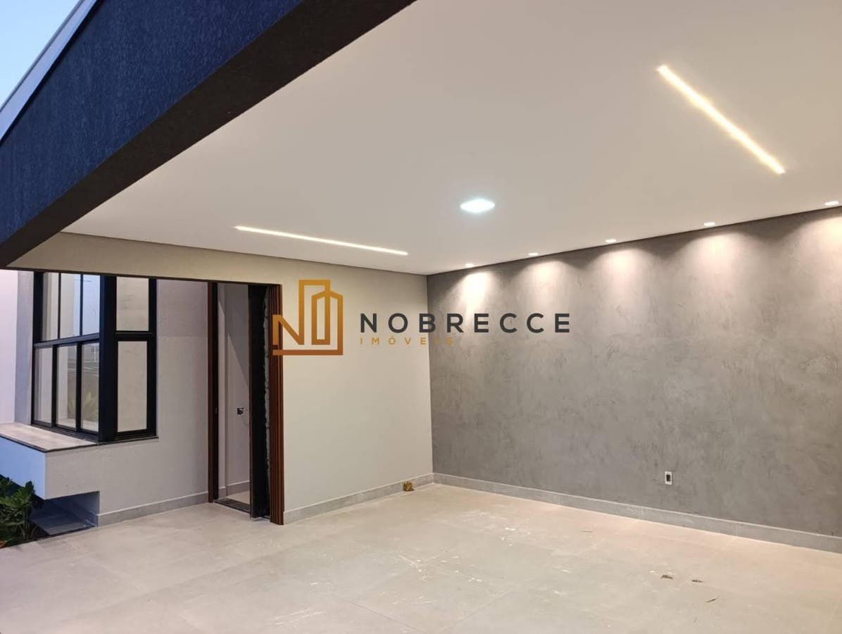 Casa moderna à venda no Residencial Maria Cândida - Indaiatuba/SP - Casa em Jardim Residencial Dona Maria José, Indaiatuba - à venda - Nobrecce Imóveis