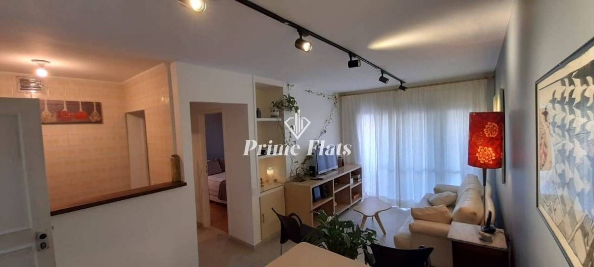 Flat mobiliado no Saint Paul Residence Service disponível para locação, com 42m², com 1 quarto e 1 vaga no bairro Jardim Paulista - Flat em Jardim Paulista, São Paulo - para locação - Prime Flats Negócios Imobiliários