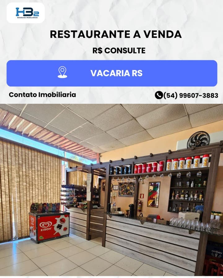 RESTAURANTE A VENDA - Comercial em Santa Terezinha, Vacaria - à venda - HB2 NEGOCIOS IMOBILIARIOS LTDA