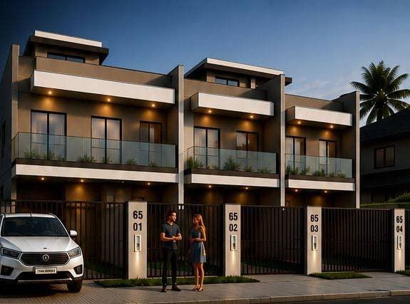 Triplex Bairro Cajuru - Sobrado em Cajuru, Curitiba - à venda - EVALGRANDE CONSULTORIA IMOBILIARIA LTDA