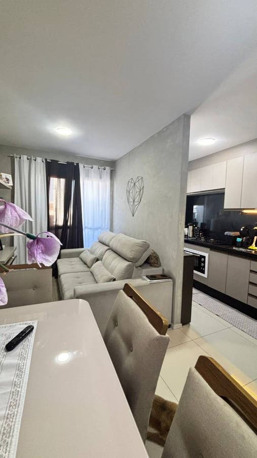 Apto - 2 Qts - Mobiliado - Sacada C/ Chur - Cordeiros - Itajaí/SC - Apartamento em Cordeiros, Itajaí - à venda - Denis Alexandre Imóveis