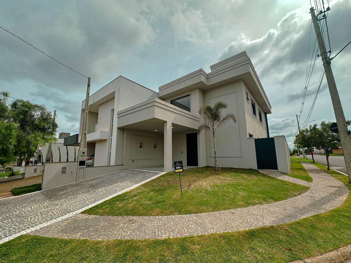Casa à venda Paulínia Terras da Estância 3 suítes 2 vagas cobertas 180m² - Casa de Condomínio em Vila Monte Alegre, Paulínia - à venda - Oliveira&Jarddim Assessoria Imobiliária