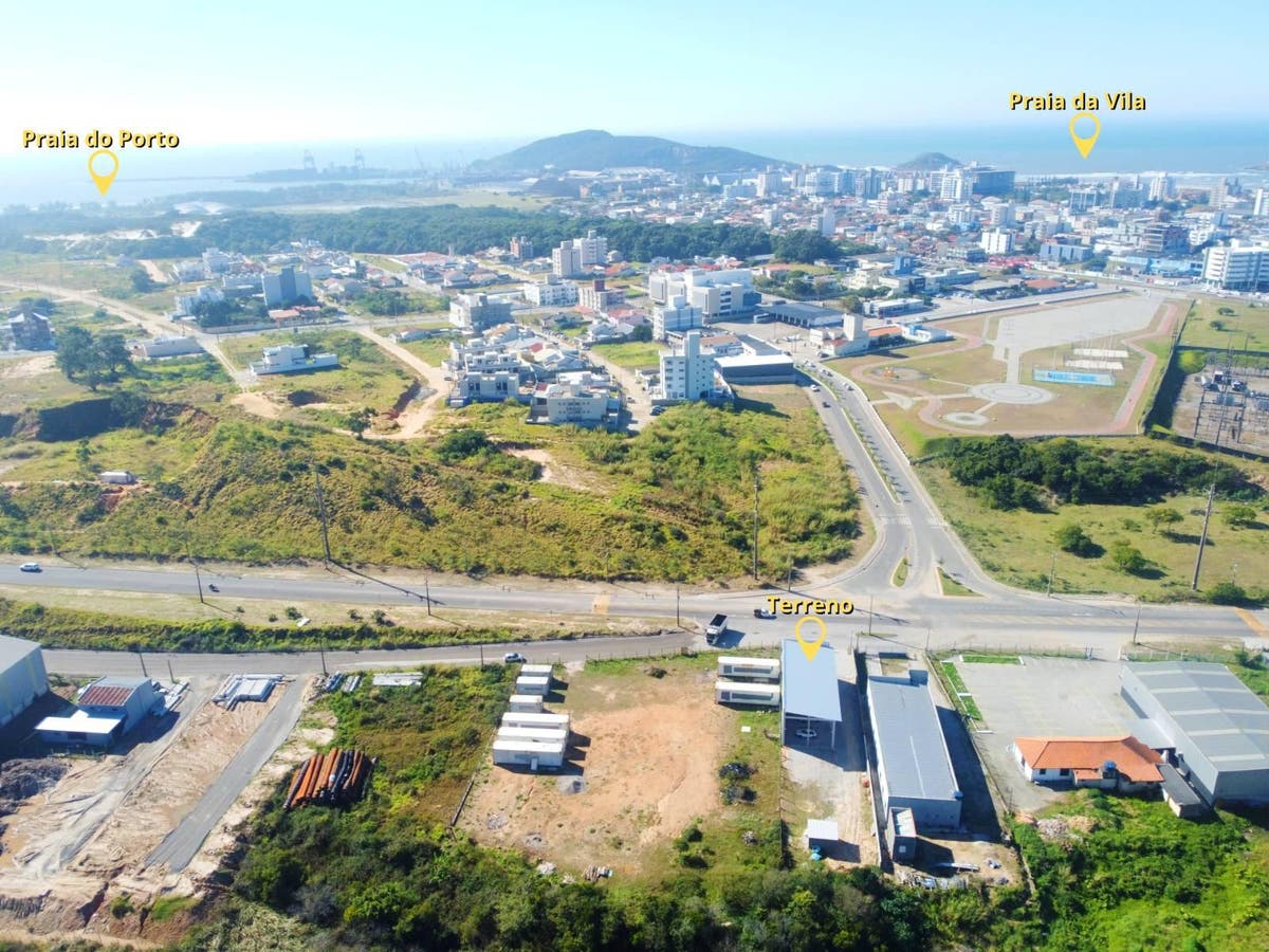 Terreno com galpão comercial - Ribanceira de Cima/Centro - Imbituba SC - Lote/Terreno em Ribanceira de Cima, Imbituba - para locação e à venda - ZIMBA IMOVEIS