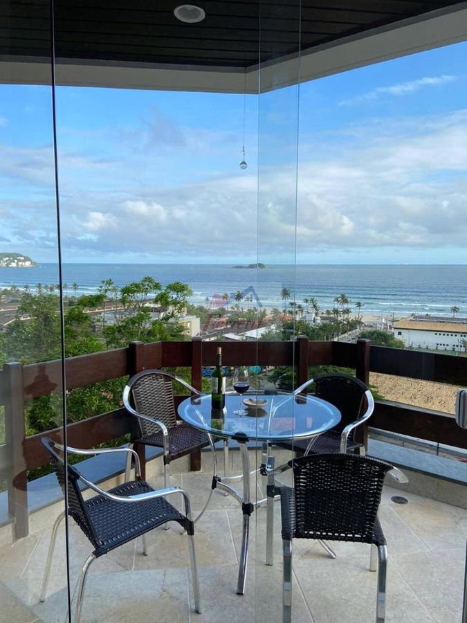 Casa triplex com 4 suítes com vista mar - Guarujá/SP - Casa em Enseada, Guarujá - à venda - Ferretti Litoral Imoveis