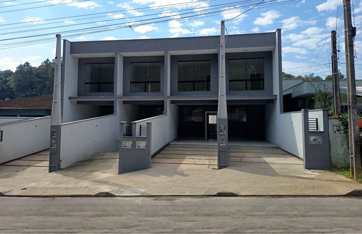 Casa Geminada com 2 quartos, São Luís - Jaraguá do Sul - Casa Geminada em São Luís, Jaraguá do Sul - à venda - MAVIC IMÓVEIS