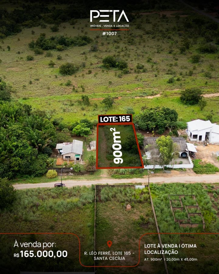 Lote/Terreno, Santa Cecília - Cantá - Lote/Terreno em Santa Cecília, Cantá - à venda - PETA SERVICOS IMOBILIARIOS LTDA