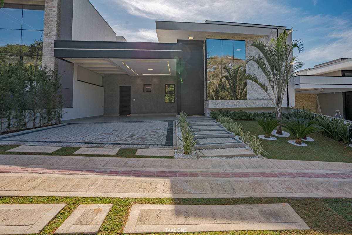 Linda Casa Térrea á Venda localizada no Condomínio London Park em Indaiatuba SP - Casa de Condomínio em Residencial London Park, Indaiatuba - à venda - IMOBILIÁRIA ELO FORTE IMÓVEIS