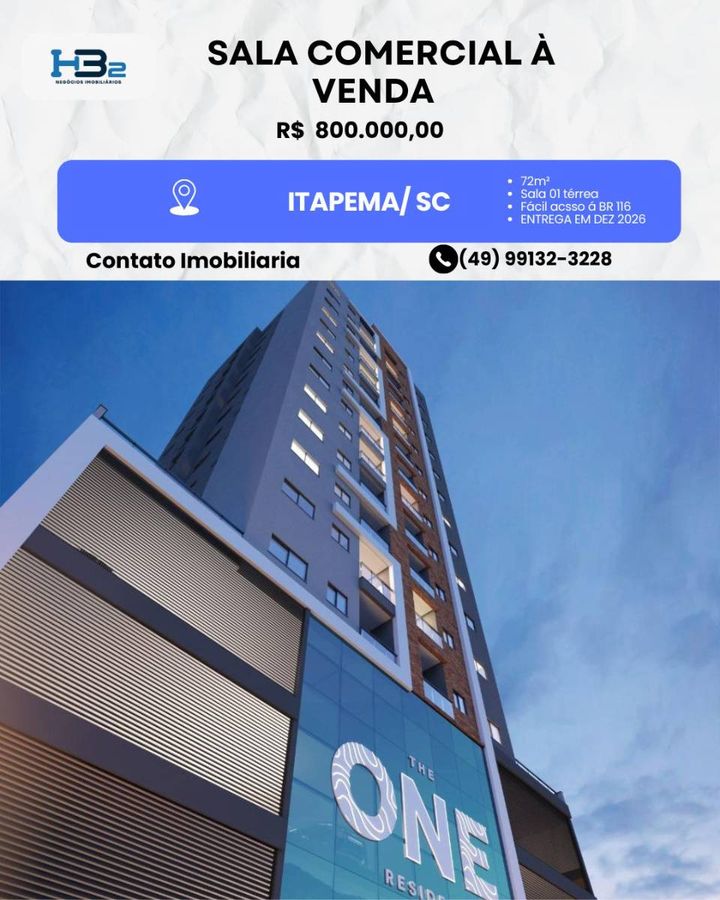 SALA COMERCIAL - Salas Comerciais em Morretes - à venda - HB2 NEGOCIOS IMOBILIARIOS LTDA