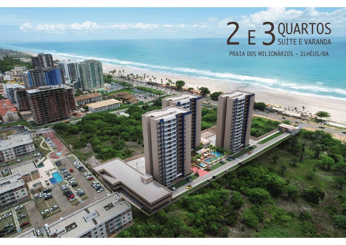 Apartamentos no VOG Amado - em Ilhéus/BA - Apartamento em Pontal, Ilhéus - à venda - BORA NEGÓCIOS IMOBILIÁRIOS LTDA