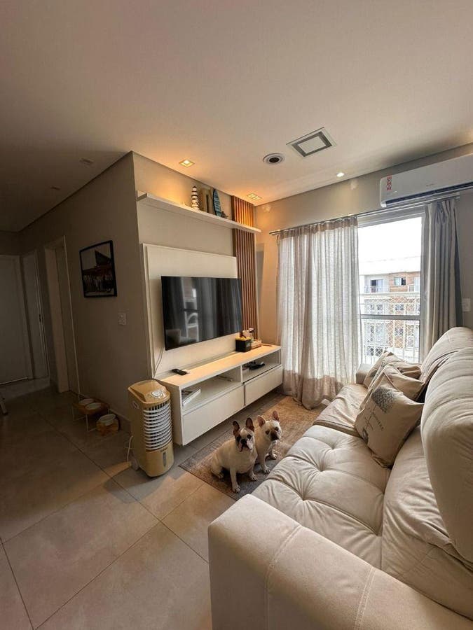 Apartamento com 2 dormitórios à venda, 48 m² por R$ 440.000 - Condomínio Bello Cielo I - Vinhedo/SP