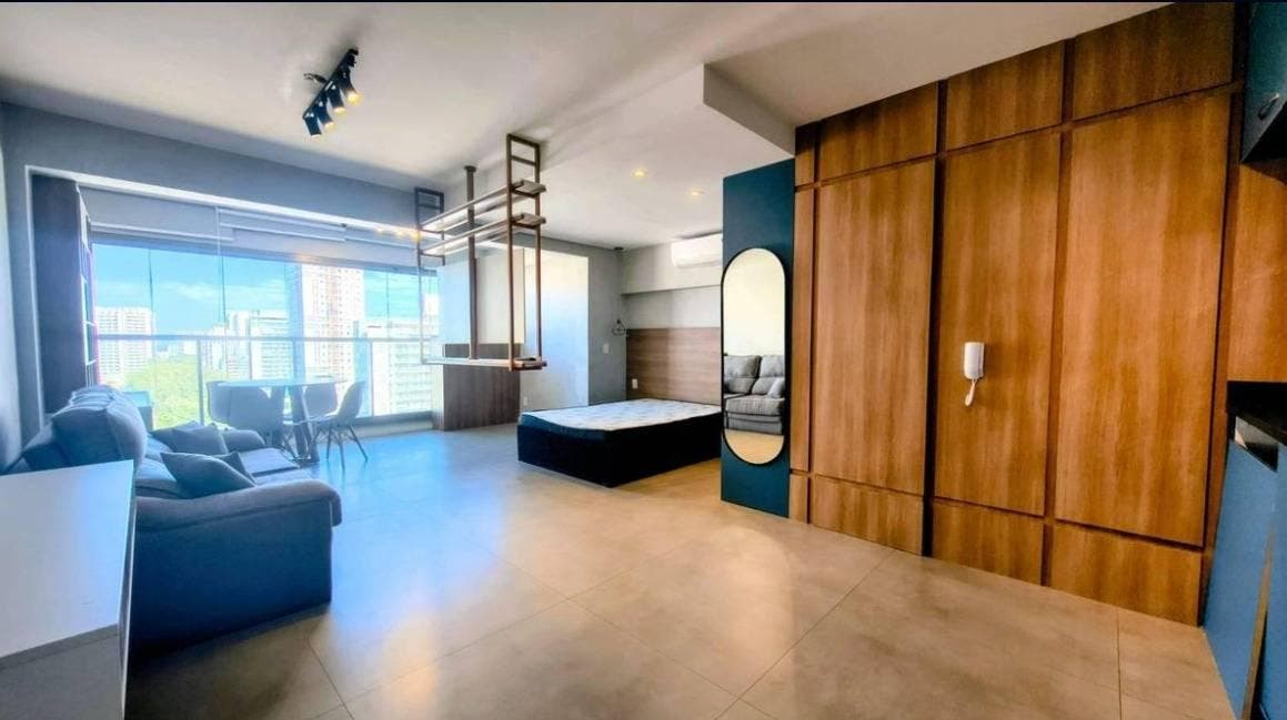Flat/Loft/Estúdio com 1 quarto, Campo Belo - São Paulo - Flat/Loft/Estúdio em Campo Belo, São Paulo - para locação e à venda - FORTE PRIME IMOVEIS LTDA