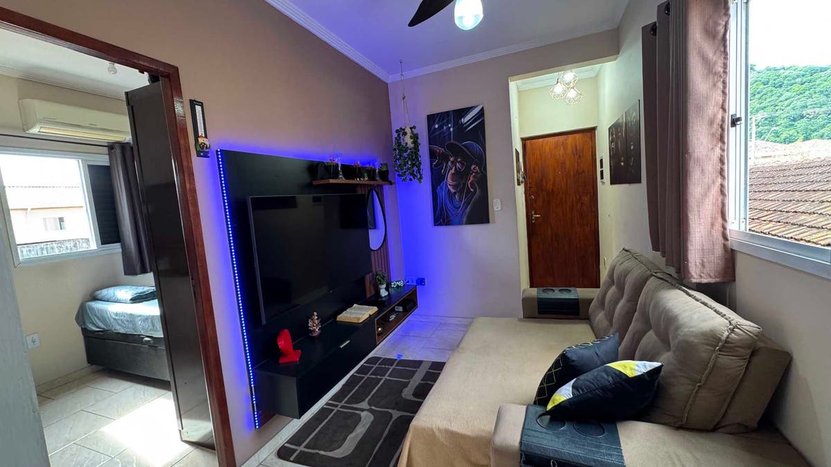 Apartamento com 1 quarto, Vila São Jorge - São Vicente - Apartamento em Vila São Jorge, São Vicente - à venda - CONTEMPLAR IMÓVEIS LTDA