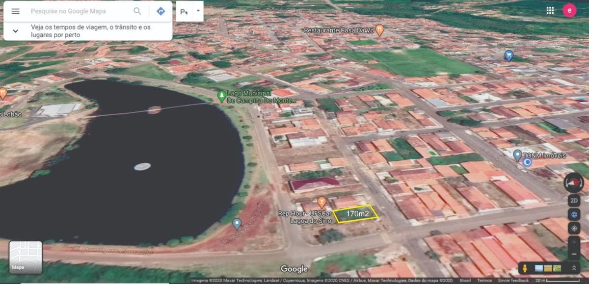 lote 170m2 Ch Rua Laurinda P - Lote/Terreno em Centro, Campina do Monte Alegre - à venda - TONN IMÓVEIS