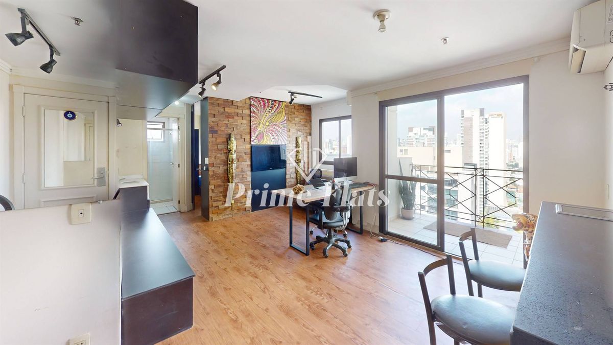 Flat para Locação no Quality Suites Long Stay Vila Olimpia no bairro Vila Olímpia, 52m², com 1 quarto, 1 vaga - Flat em Vila Olímpia, São Paulo - para locação - Prime Flats Negócios Imobiliários