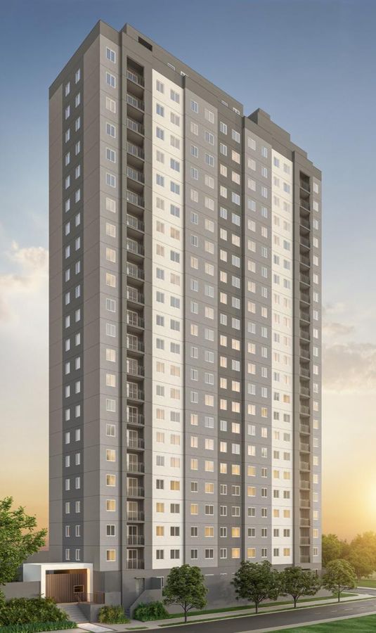 Vivaz Estação Santo Amaro | Construtora Vivaz | Lançamento | 32 metros | 02 dormitórios | com varanda | sem vaga - Apartamento em Vila Socorro, São Paulo - à venda - SEGUNDO IMÓVEL