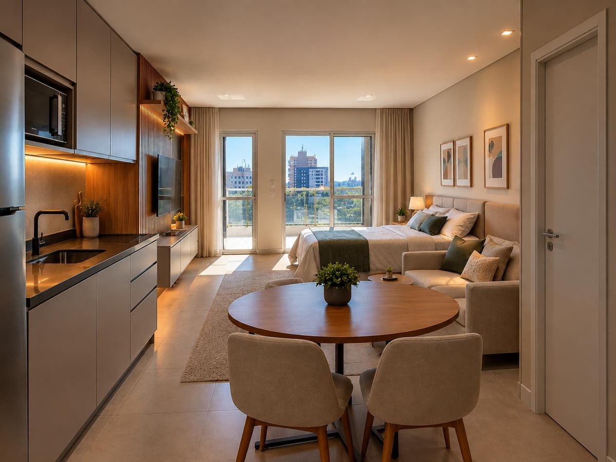 Studio com Sacada Ampla no Boa Vista - Apartamento em Boa Vista, Curitiba - à venda - D18