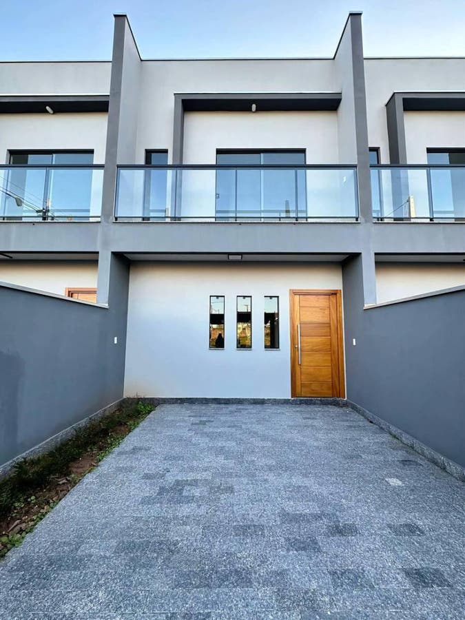 Casa Geminada com 3 quartos à Venda, Tifa Martins - Jaraguá do Sul - Casa Geminada em Tifa Martins, Jaraguá do Sul - à venda - Poffo Negócios Imobiliários