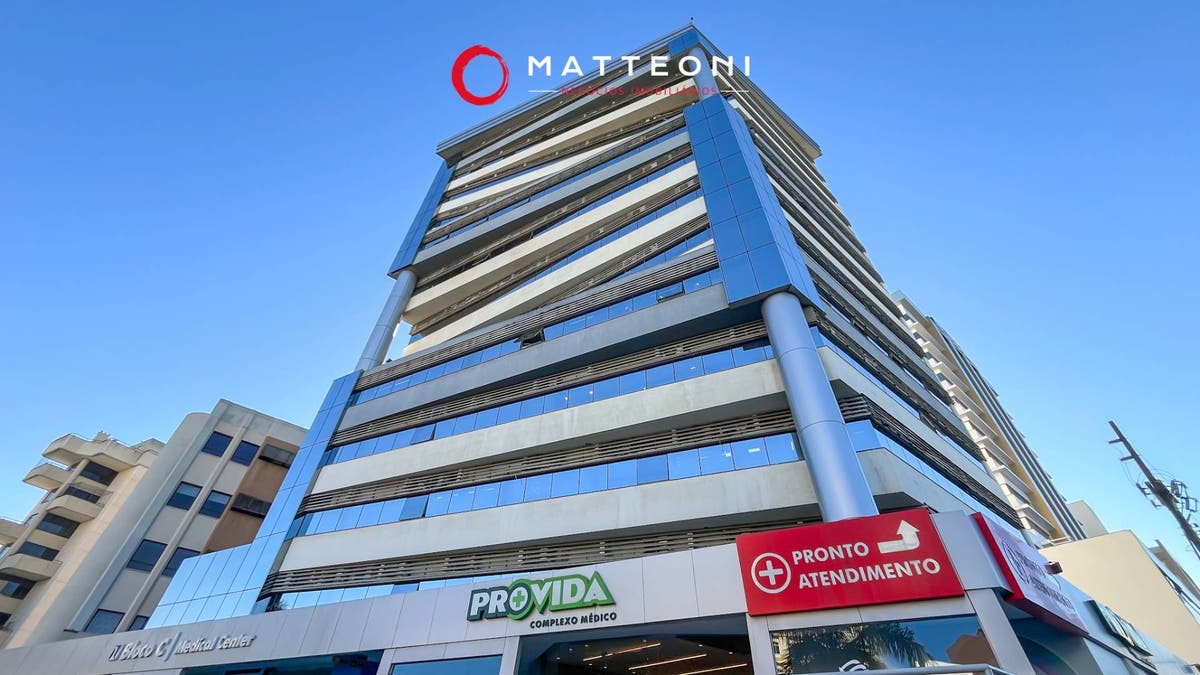 Sala comercial de 52 m² no Pró-Vida Medical Center na Vila Moema - Salas Comerciais em Vila Moema, Tubarão - para locação - MATTEONI NEGÓCIOS IMOBILIÁRIOS LTDA