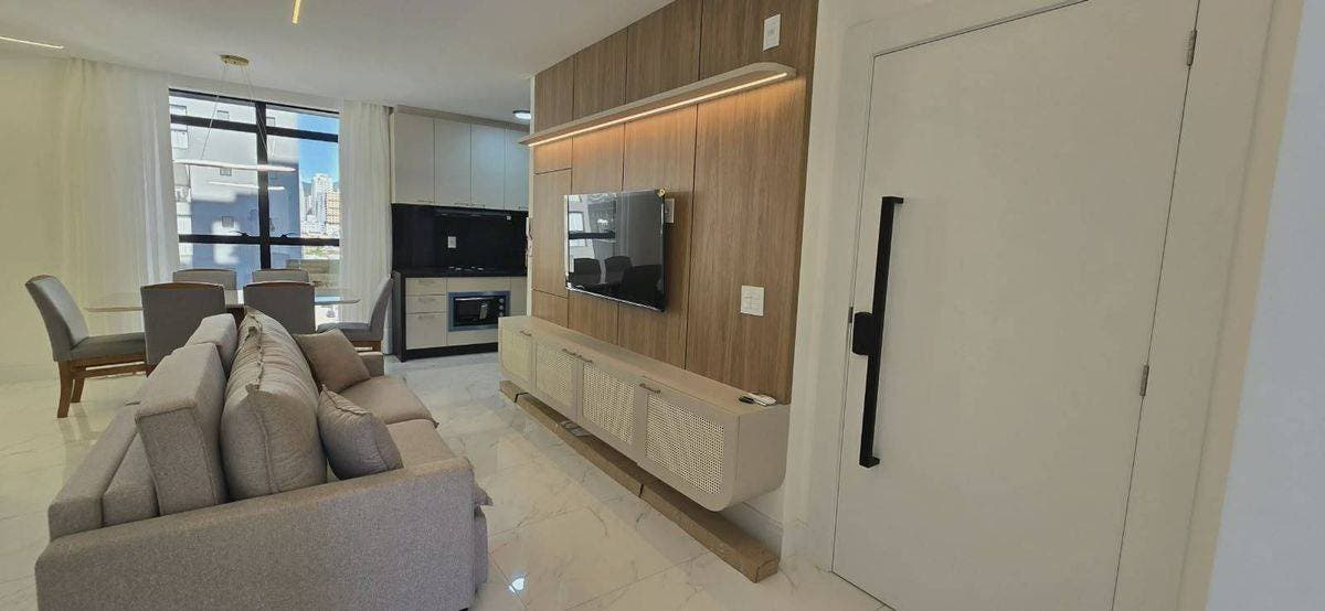 Marbella Apartamento Mobiliado 3 Suítes Balneário Perequê Porto Belo SC - Apartamento em Pereque, Porto Belo - à venda - Imobiliária Rota do Sol Itapema