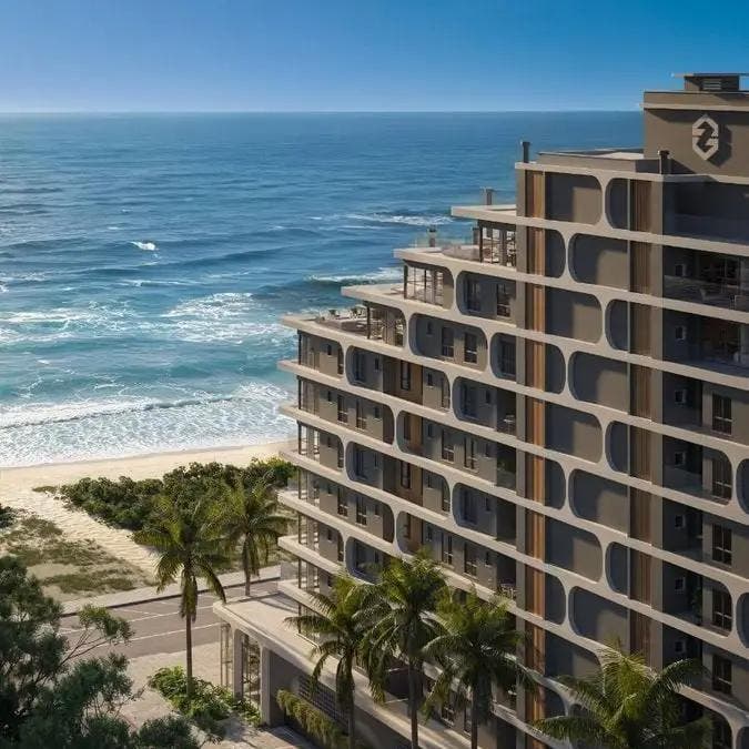Apartamento Frente Mar em Itapoa, com 03 Suites e 02 Vagas - Lançamento em Rainha do Mar, Itapoá - à venda - Imobiliaria Patricia Claudino