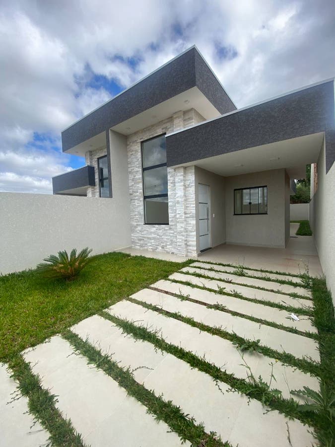 Casa nova Terraliz - Cara Cara - Casa em Cará-cará, Ponta Grossa - à venda - Oniesko Imóveis