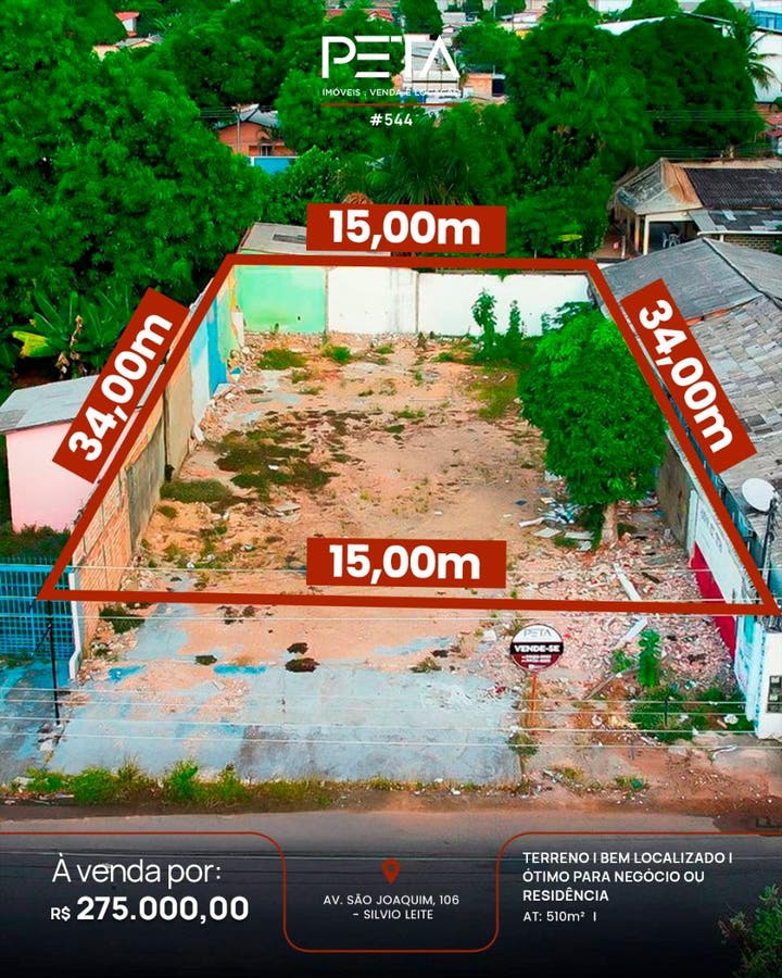 Lote/Terreno à Venda, Doutor Sílvio Leite - Boa Vista - Lote/Terreno em Doutor Sílvio Leite, Boa Vista - à venda - PETA SERVICOS IMOBILIARIOS LTDA