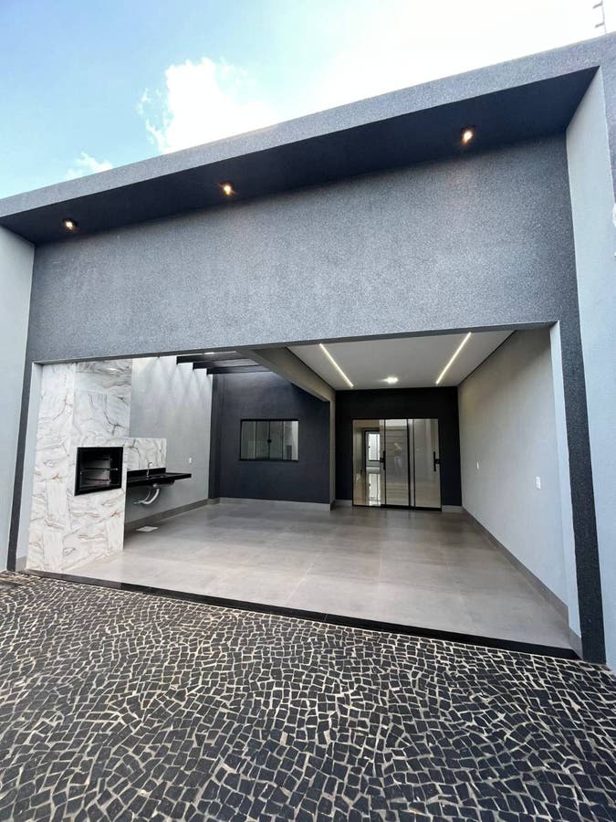 Casa com 3 Quartos, Residencial Canaã - Rio Verde - Casa em Residencial Canaã, Rio Verde - à venda - Futura Imóveis