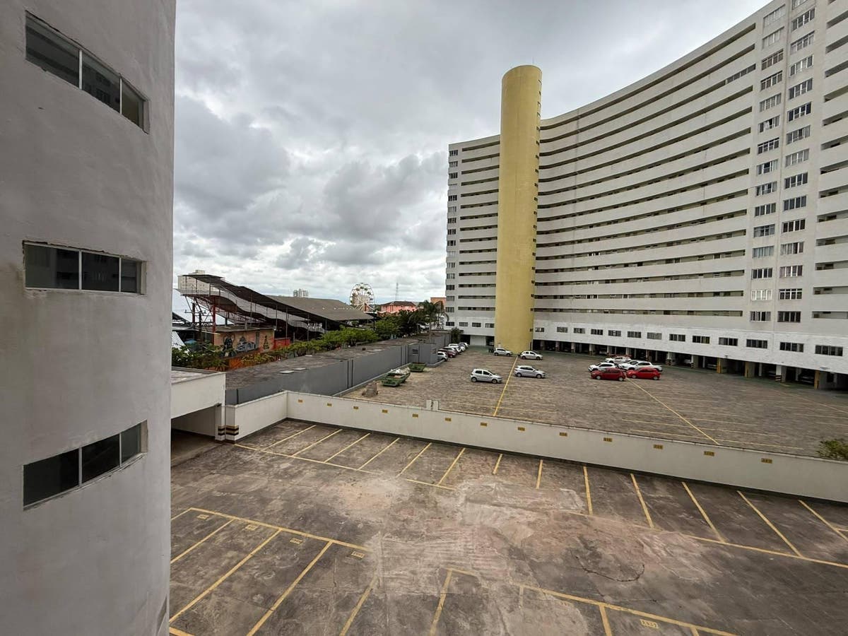 Fachada do condomínio