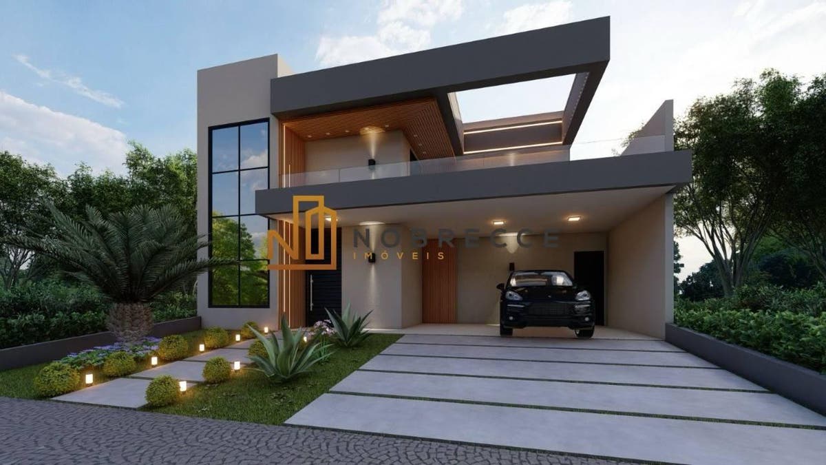 Casa à venda no Residencial Maria José, Indaiatuba/SP - Casa de Alto Padrão em Jardim Residencial Dona Maria José, Indaiatuba - à venda - Nobrecce Imóveis