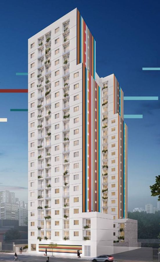 Bemviver Praça Fortunato | Construtora Magik | Construção | 24 metros | 01 suíte com varanda | sem vaga - Studios em São Paulo em Vila Buarque, São Paulo - à venda - SEGUNDO IMÓVEL