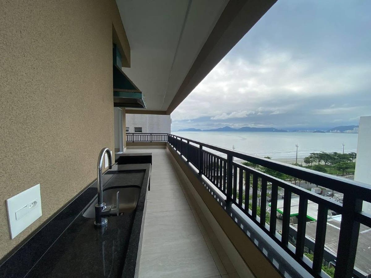 Apartamento 4 suítes Vista Mar Alto Padrão 3 vagas e Lazer Exclusivo na Ponta da Praia - Apartamento em Ponta da Praia, Santos - à venda - A.AYRES IMÓVEIS LTDA