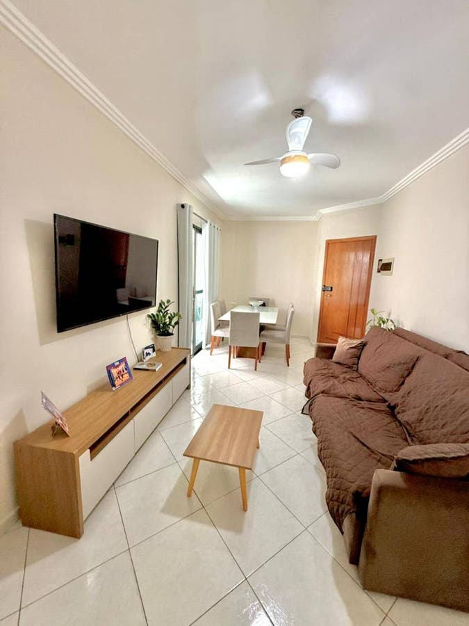Apartamento com 1 quarto, Guilhermina - Praia Grande - Apartamento em Guilhermina, Praia Grande - à venda - CONTEMPLAR IMÓVEIS LTDA