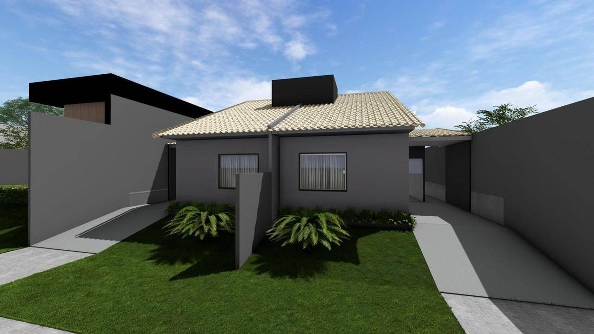 Residência - Cará-Cará - Casa em Cará-cará, Ponta Grossa - à venda - GH Imóveis