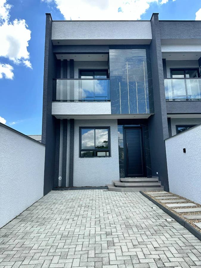 Casa Geminada com 3 quartos, Amizade - Guaramirim - Casa Geminada em Amizade, Guaramirim - à venda - Poffo Negócios Imobiliários
