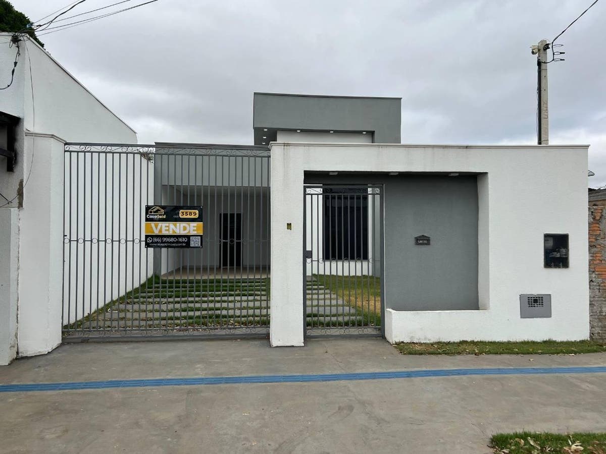 CASA NOVA A VENDA NO JARDIM CELESTE - Casa em Jardim Celeste, Sinop - à venda - CASA GOLD IMÓVEIS