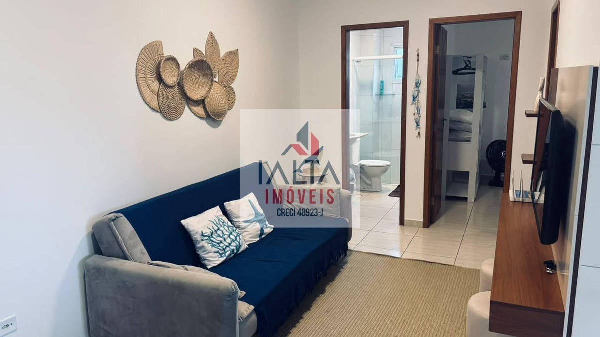 APARTAMENTO| 2 DORMITORIOS| ITAGUA| UBATUBA/SP - Apartamento em Itaguá, Ubatuba - para locação - IALTA IMOVEIS LTDA