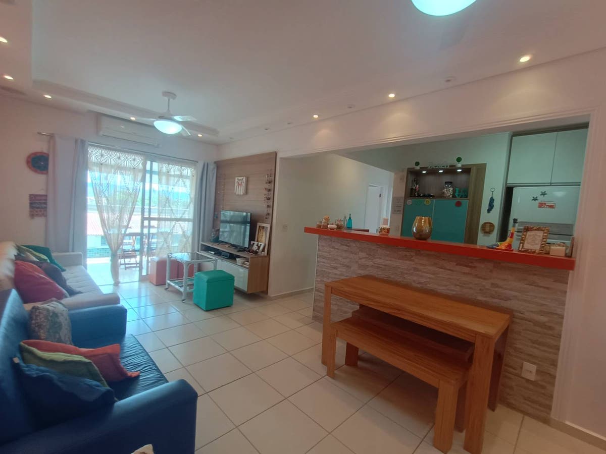 Apartamento com 2 quartos, 1 suíte e varanda gourmet - Praia da Enseada - Bertioga - SP - Apartamento em Centro, Bertioga - à venda - Team ÊXITO Imob