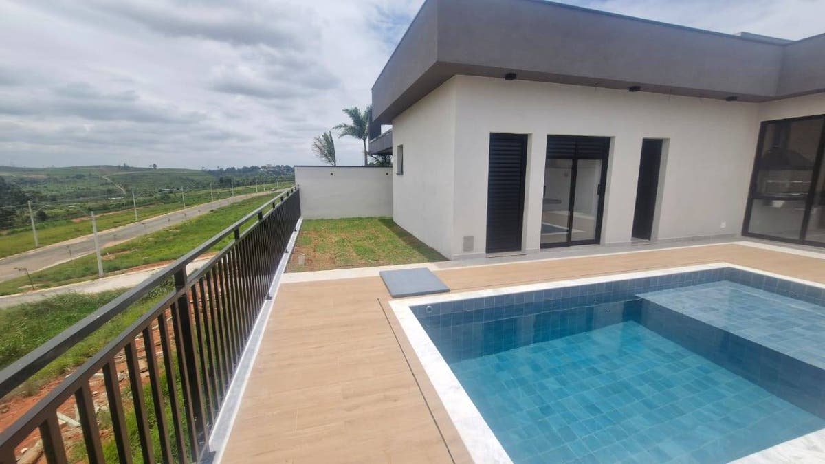 Casa Terrea com 3 Suites à Venda, 195 M² por R$ 1.800.000,00 - Ibi Aram II - Itupeva/Sp - Casa de Condomínio em Jardim das Minas, Itupeva - à venda - Team ÊXITO Imob