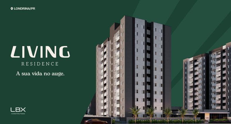 Apartamento à Venda no Living Residence – Home Club Completo em Londrina - Apartamento em Parque Jamaica, Londrina - à venda - CINCO HOMESTAY LTDA
