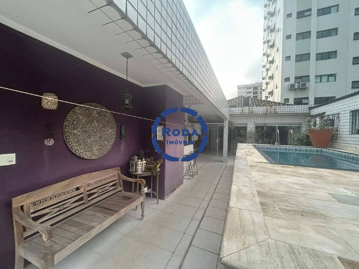 Casa Duplex à venda – 320m² – 3 dormitórios com 3 suítes - Garagem/Dois Carros – Ponta da Praia - Sobrado em Ponta da Praia, Santos - à venda - A.AYRES IMÓVEIS LTDA