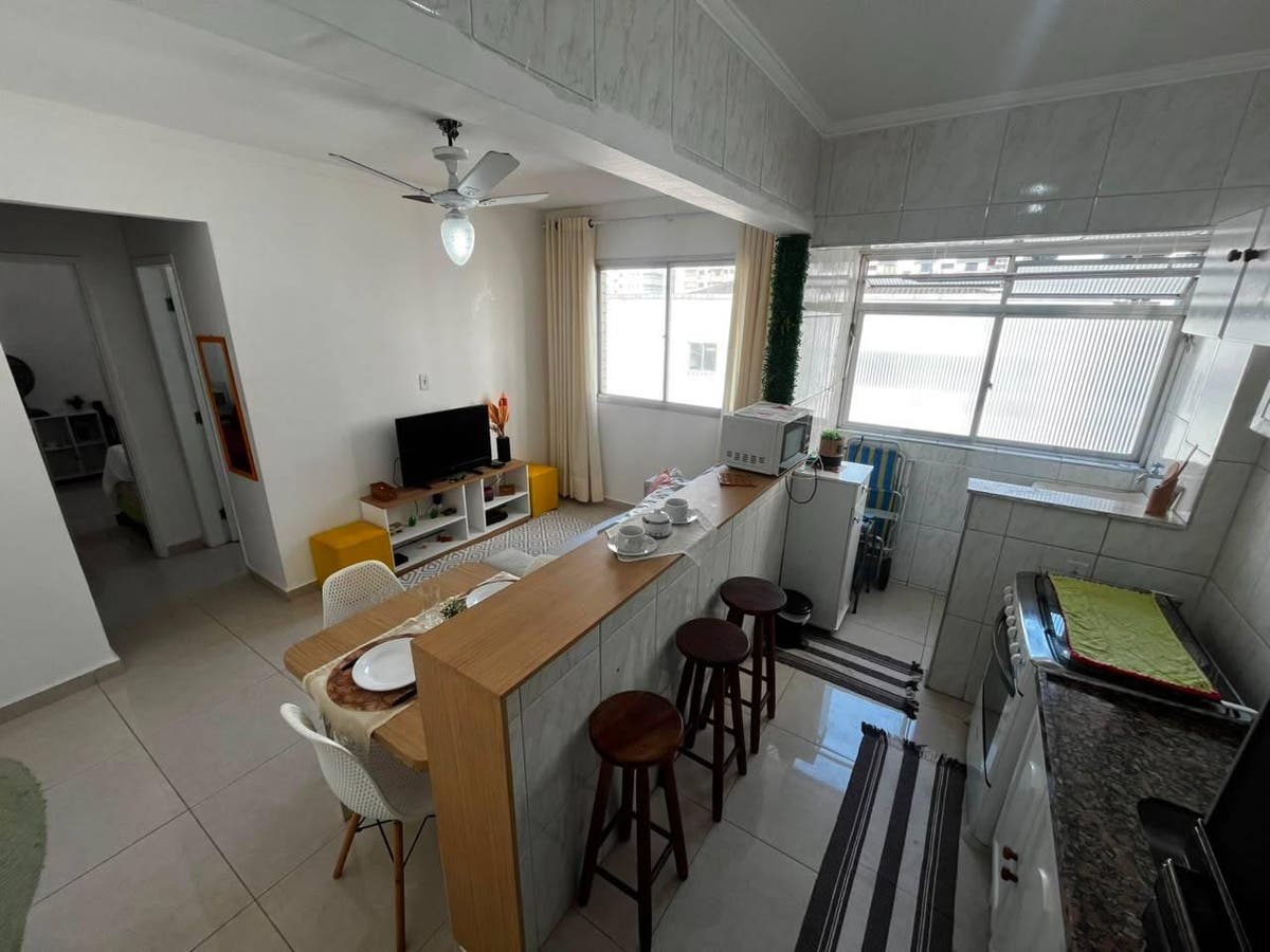 Apartamento com 1 quarto, Tupi - Praia Grande - Apartamento em Tupi, Praia Grande - à venda - CONTEMPLAR IMÓVEIS LTDA