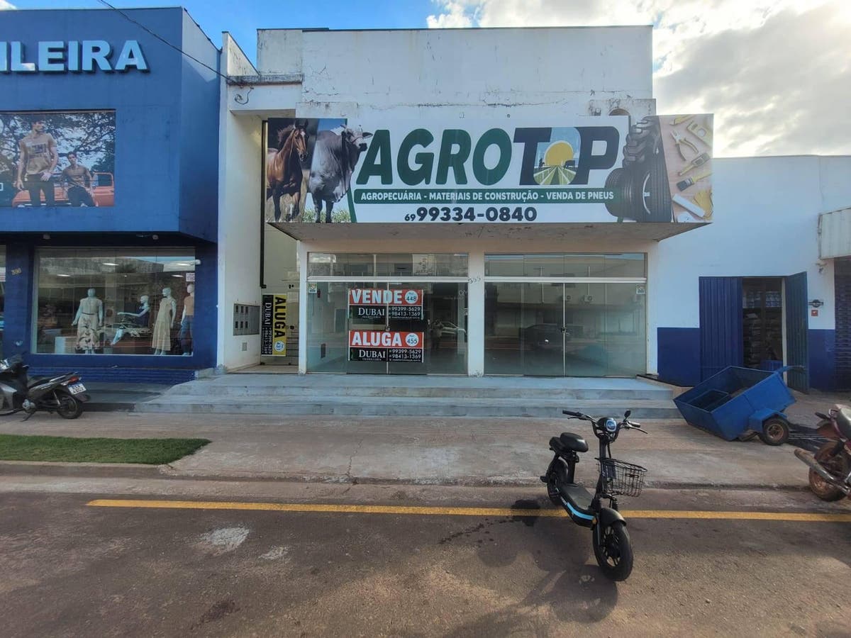 ALUGA-SE PONTO COMERCIAL - Prédio em Pioneiros, Pimenta Bueno - para locação e à venda - DUBAI ENGENHARIA E IMOBILIÁRIA