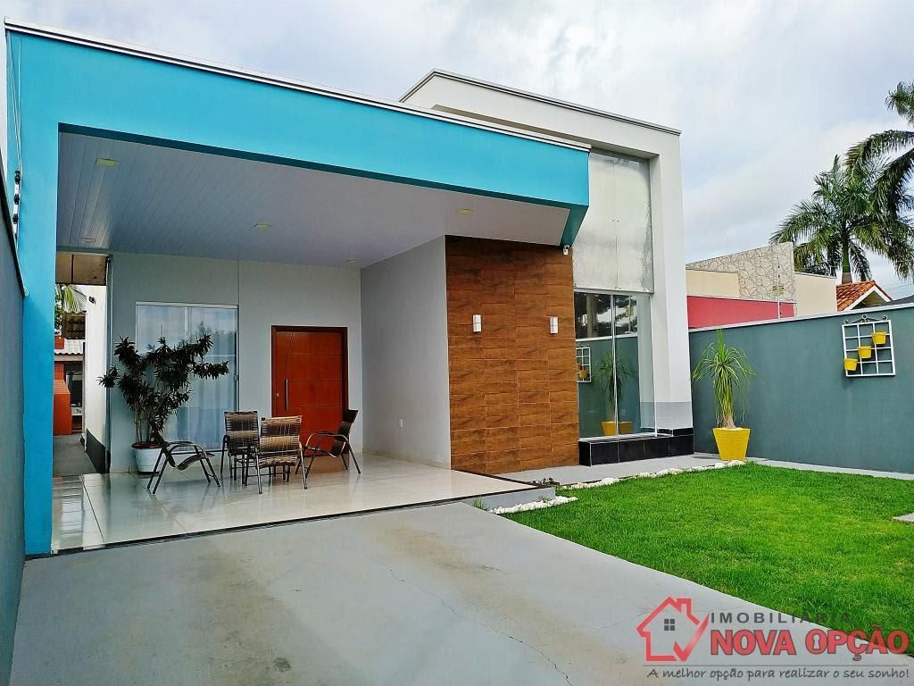 Casa Residencial Bairro Nova Brasília - Ji-Paraná - Casa em Nova Brasília, Ji-Paraná - à venda - Imobiliária Nova Opção