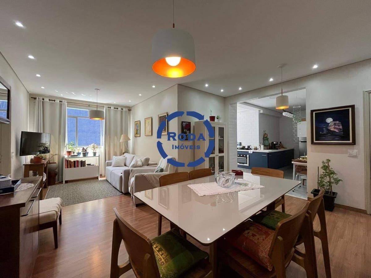 Apartamento à Venda | 59m² | 2 Dormitórios (1 Suíte) | Varanda Gourmet | Lazer Completo - Apartamento em Gonzaga, Santos - à venda - A.AYRES IMÓVEIS LTDA