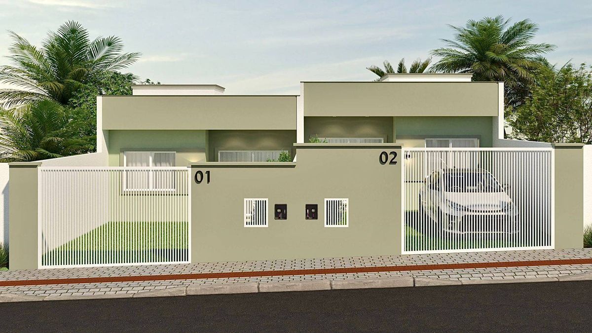 Casa em Construção no Bairro Rio Pequeno - Casa em Rio Pequeno, Camboriú - à venda - Roseli Imóveis