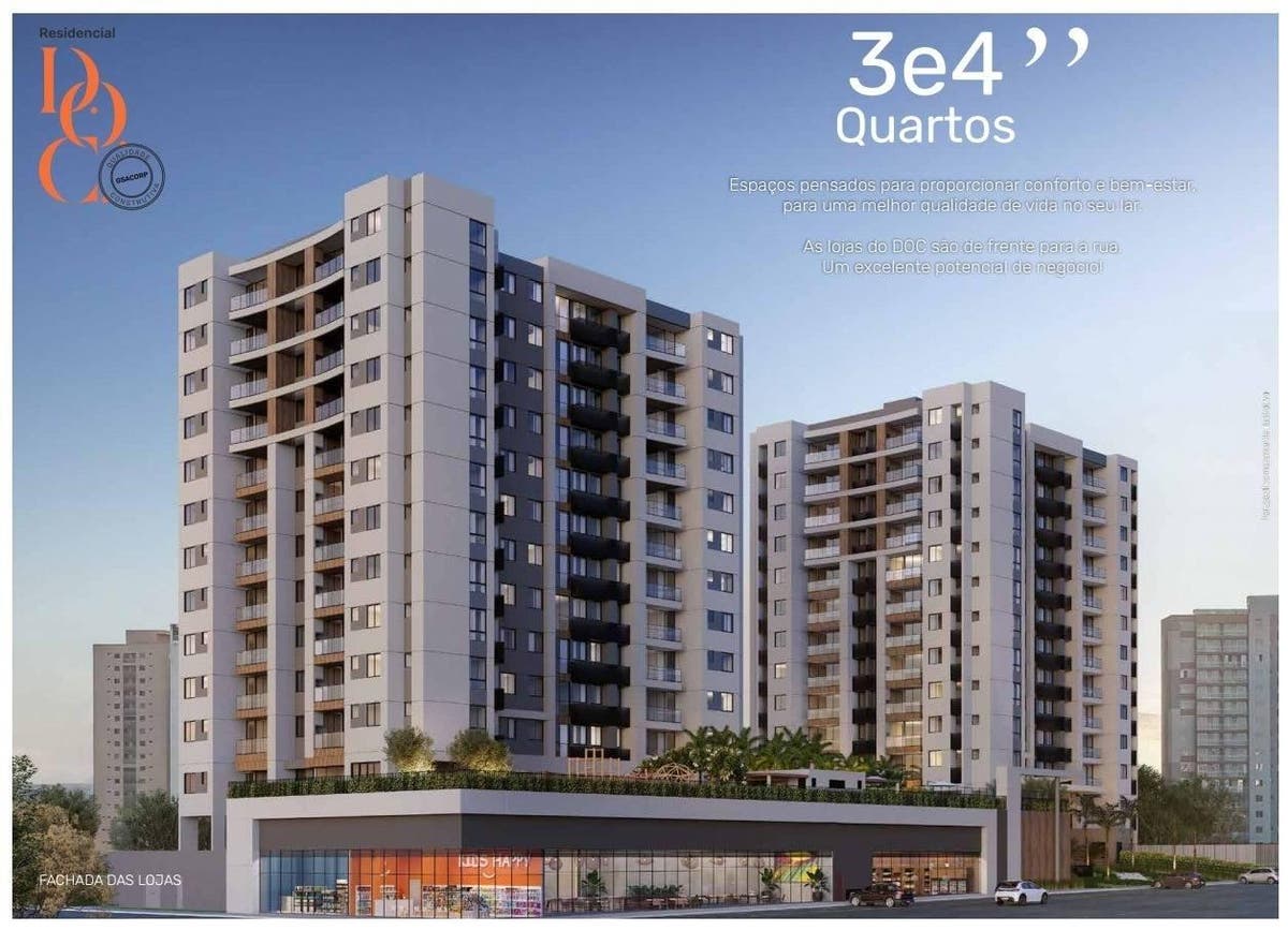 RESIDENCIAL DOC - Apartamento em Samambaia Sul (Samambaia), Brasília - à venda - CASA GOLD IMÓVEIS