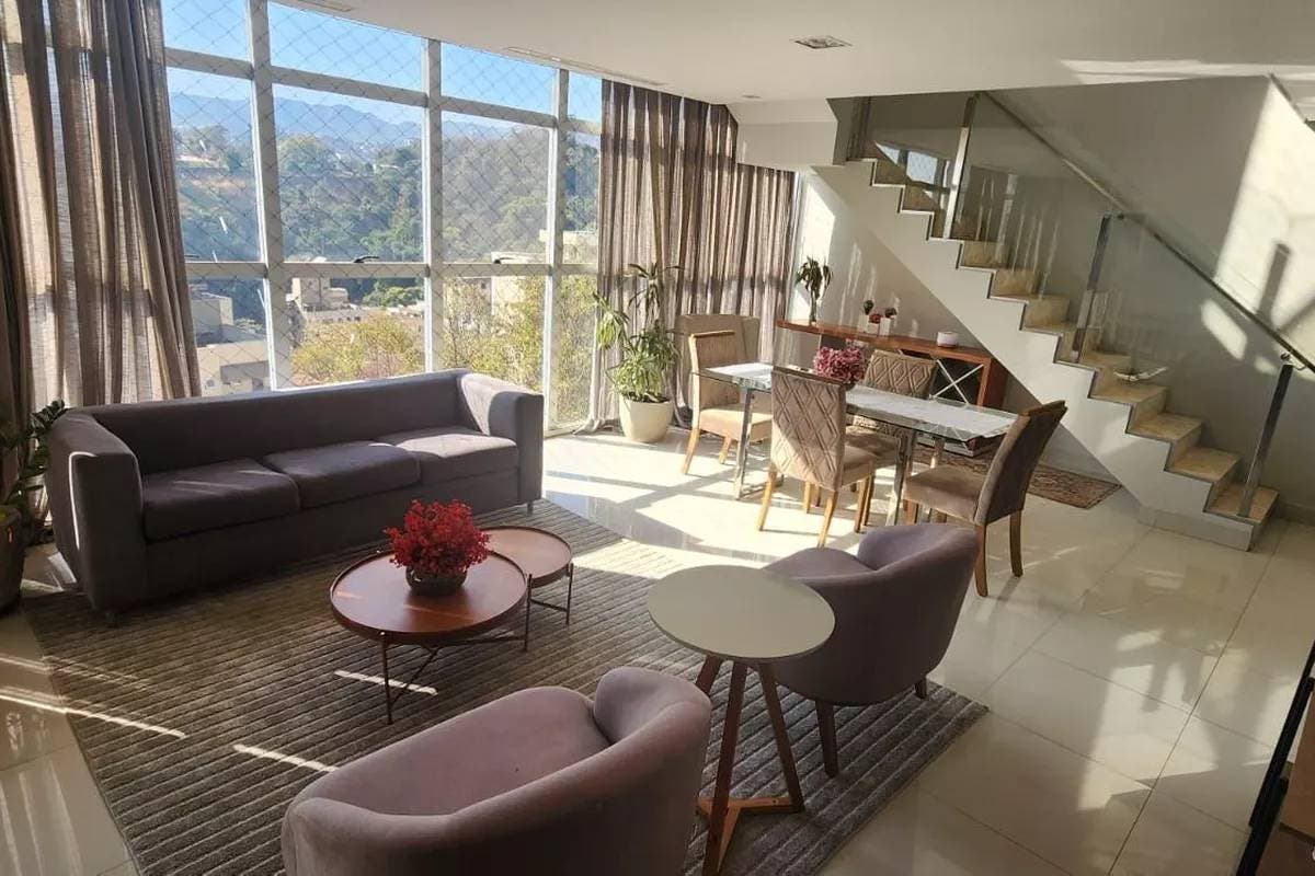 Cobertura com 4 quartos à Venda, Luxemburgo - Belo Horizonte - Cobertura em Luxemburgo, Belo Horizonte - à venda - Silvio Ximenes Imobiliária